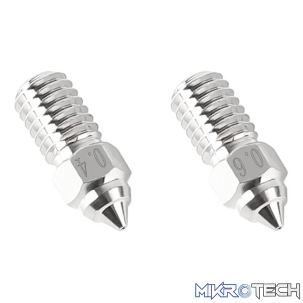 Creality High Flow 0.4mm Plus 0.6mm Nozzle Kit 3V3 Creality High Flow 0.4mm Plus 0.6mm Nozzle Kit 3V3