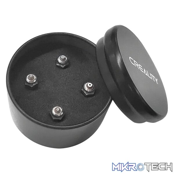 Creality High flow nozzle kit 4pc 0.4 Creality High flow nozzle kit 4pc 0.4