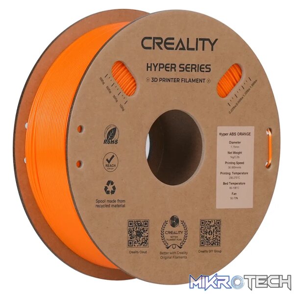 Creality Hyper ABS Orange - 1KG Creality Hyper ABS Orange - 1KG