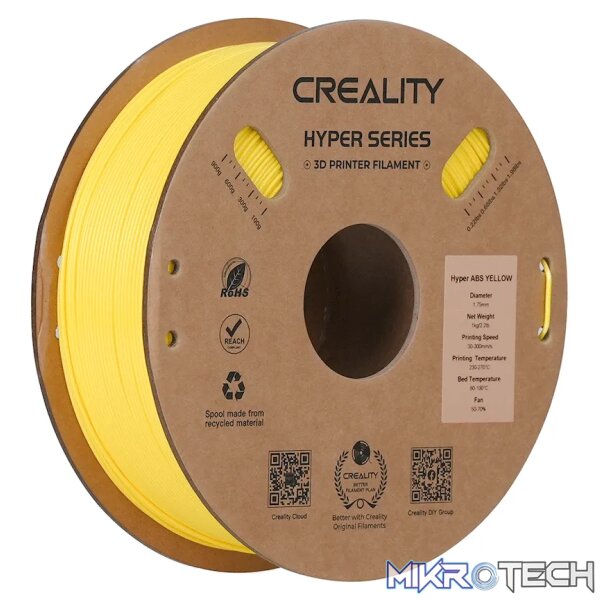 Creality Hyper ABS Yellow - 1KG Creality Hyper ABS Yellow - 1KG