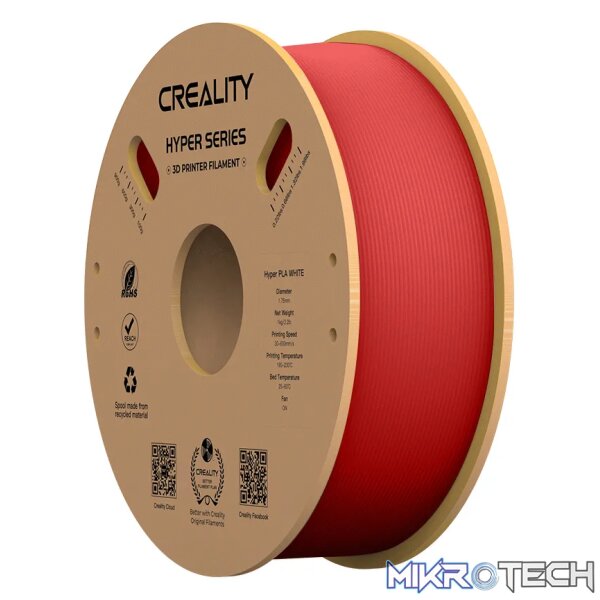 Creality Hyper PLA High-Speed Red Filament 1Kg Creality Hyper PLA High-Speed Red Filament 1Kg