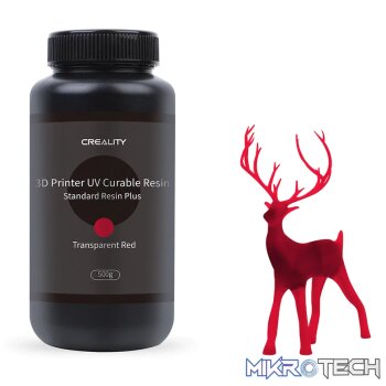 Creality LCD Resin 500g Transparent Red