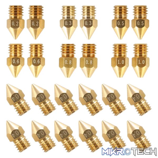 Creality MK8 Nozzle 24-Piece Package - Image 2