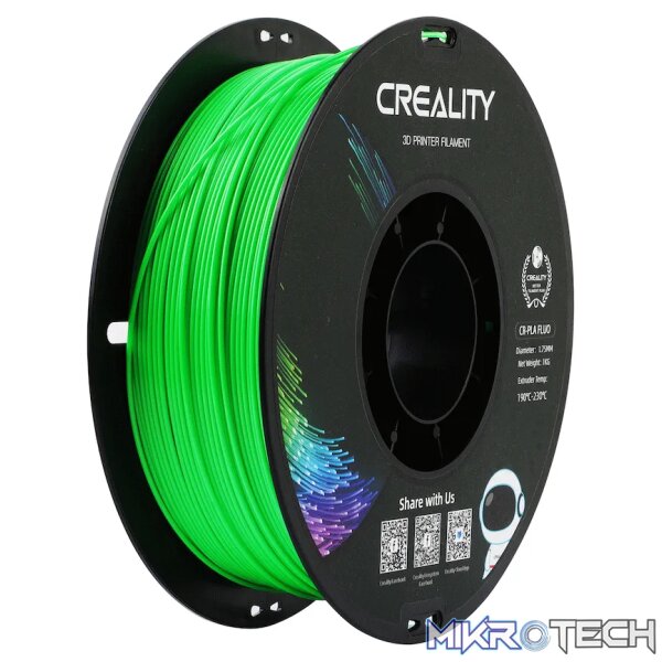 Creality PLA Filament Fluorescent Green 1Kg Creality PLA Filament Fluorescent Green 1Kg