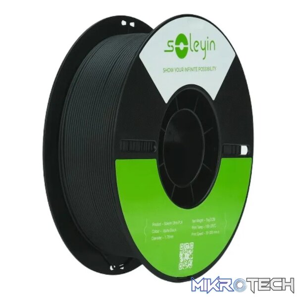Creality Soleyin Ultra PLA Black 1kg - Updated Creality Soleyin Ultra PLA Black 1kg - Updated