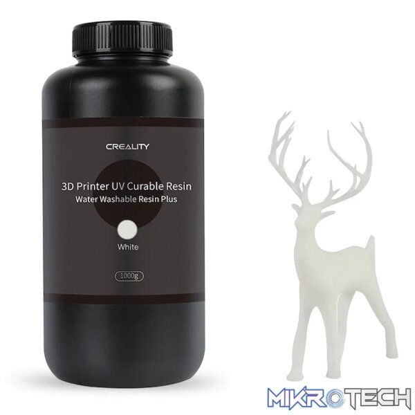 Creality Water washable resin 1Kg White Creality Water washable resin 1Kg White