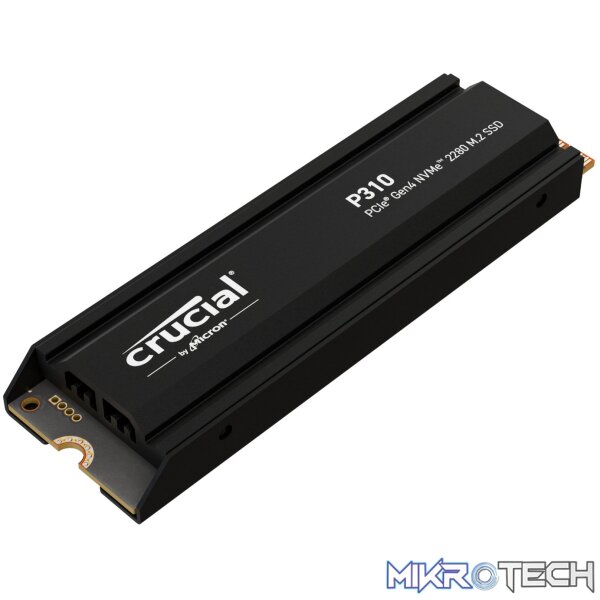 Crucial P310 4TB M.2 Gen4 with Heatsink NVMe 3D NAND SSD - Image 2
