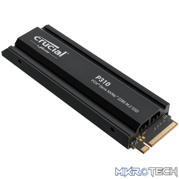 Crucial P310 4TB M.2 Gen4 with Heatsink NVMe 3D NAND SSD - Image 4