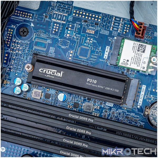 Crucial P310 4TB M.2 Gen4 with Heatsink NVMe 3D NAND SSD - Image 5