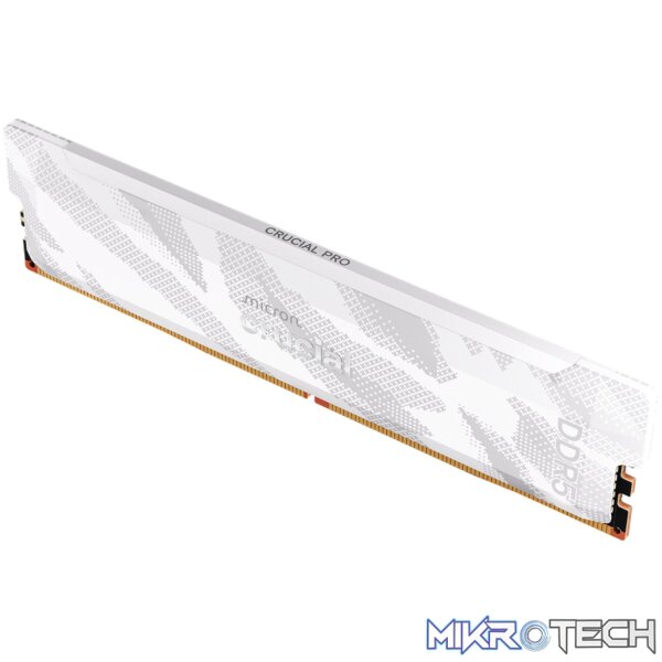 Crucial Pro 16GB 6400Mhz DDR5 Desktop OC Gaming Memory - White - Image 2