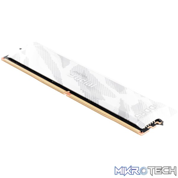 Crucial Pro 16GB 6400Mhz DDR5 Desktop OC Gaming Memory - White - Image 3