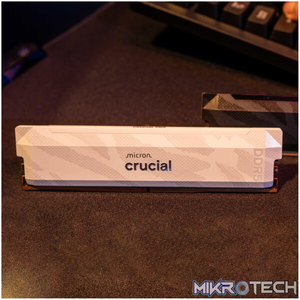 Crucial Pro 16GB 6400Mhz DDR5 Desktop OC Gaming Memory - White - Image 5