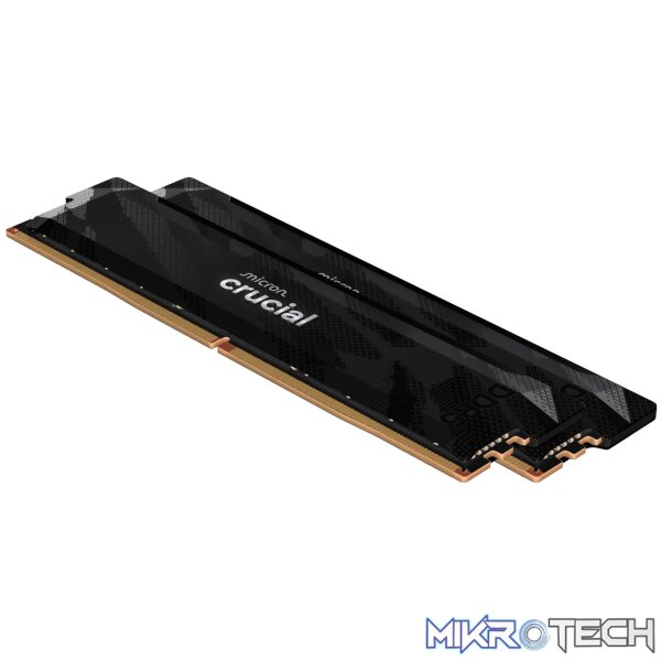 Crucial Pro Overclocking DDR5-6400 32GB Desktop Gaming Memory Kit (16GB x 2) - Black - Image 3