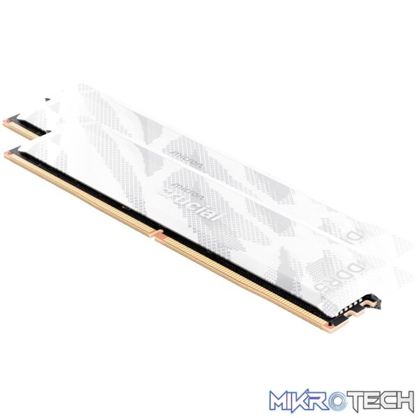 Crucial Pro Overclocking DDR5-6400 32GB Desktop Gaming Memory Kit (16GB x 2) – White - Image 3