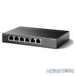 D-Link DGS-F1006P 6-Port Gigabit PoE Unmanaged Desktop Switch