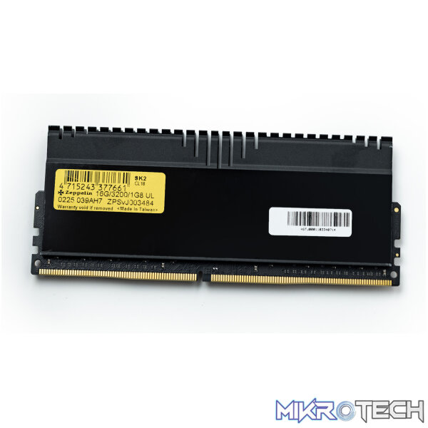 DDR4 16GBX2 ZEPPLIN PC3200 1GB*8 HS - Image 2