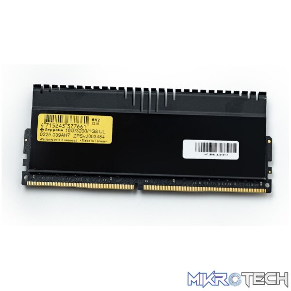 DDR5 16GB SODIMM ZEPPLIN PC5600 2GX8 HS - Image 2