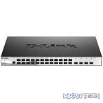 DGS-1210-28XS/ME 28-Port Gigabit Fiber Metro Ethernet Switch