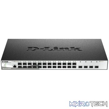 DGS-1210-28XS/ME 28-Port Gigabit Fiber Metro Ethernet Switch