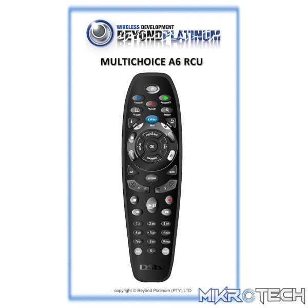 DStv Explora Remote (A6) DStv Explora Remote (A6)