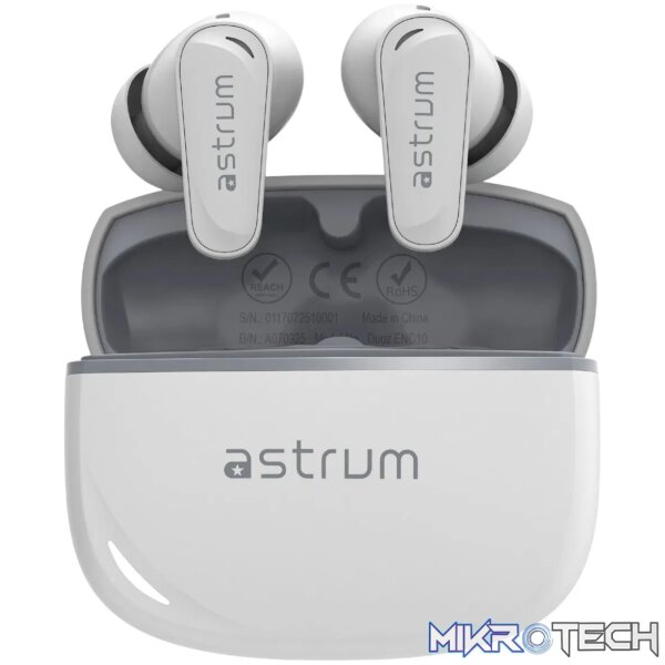 DUOZ ENC10 TWS EARBUDS ENC 2MIC BT5.4 WH DUOZ ENC10 TWS EARBUDS ENC 2MIC BT5.4 WH