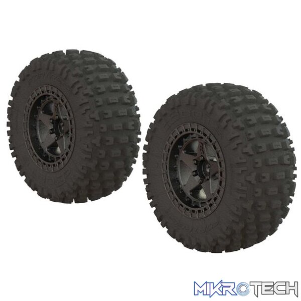 Dboots 'Fortress SC' Tire Set Glued Gun Dboots 'Fortress SC' Tire Set Glued Gun
