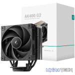 DeepCool AK400 G2 Dark 120mm CPU Air Cooler - Black