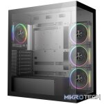 DeepCool CG580 4F V2 ARGB ATX Gaming Chassis - Black - Image 2