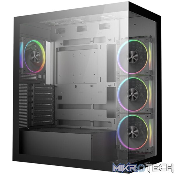 DeepCool CG580 4F V2 ARGB ATX Gaming Chassis - Black - Image 2
