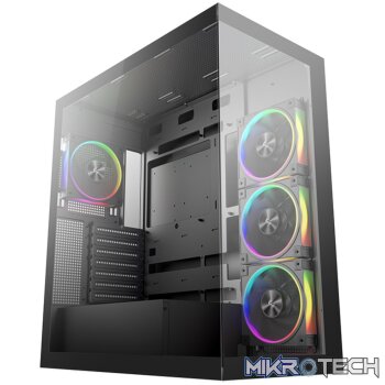 DeepCool CG580 4F V2 ARGB ATX Gaming Chassis - Black
