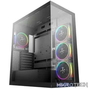 DeepCool CG580 4F V2 ARGB ATX Gaming Chassis - Black