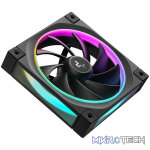 DeepCool FL12 3-in-1 ARGB 120mm Fan 3 Pack - Black - Image 4