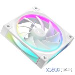 DeepCool FL12 3-in-1 ARGB 120mm Fan 3 Pack - White - Image 4