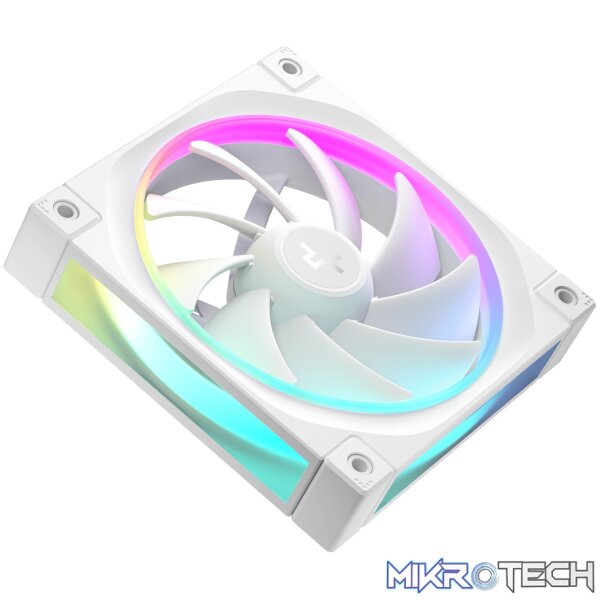 DeepCool FL12 3-in-1 ARGB 120mm Fan 3 Pack - White - Image 4