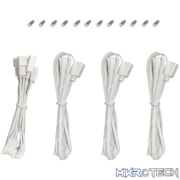 DeepCool FL12 3-in-1 ARGB 120mm Fan 3 Pack - White - Image 6