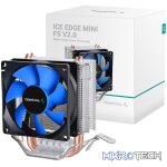 DeepCool Ice Edge Mini FS V2.0 80mm CPU Air Cooler - Blue