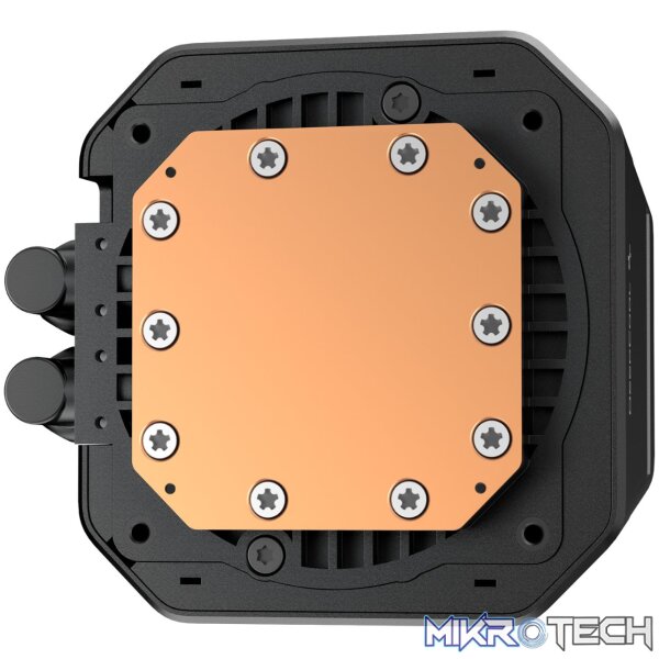 DeepCool LM360 ARGB 360mm AIO CPU Liquid Cooler - Black - Image 4