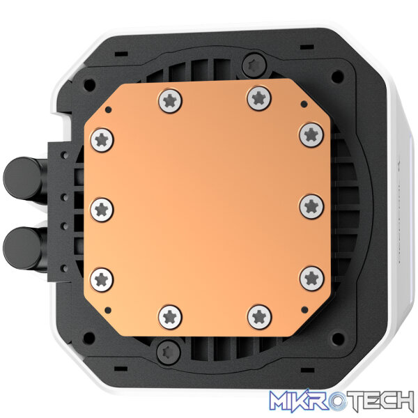 DeepCool LM360 ARGB 360mm AIO CPU Liquid Cooler - White - Image 4