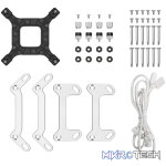 DeepCool LM360 ARGB 360mm AIO CPU Liquid Cooler - White - Image 6