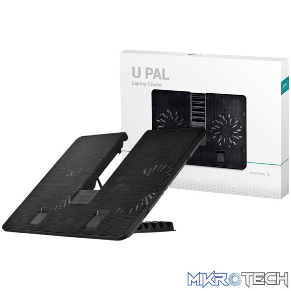 DeepCool U PAL Dual Fan Notebook Cooling Stand DeepCool U PAL Dual Fan Notebook Cooling Stand