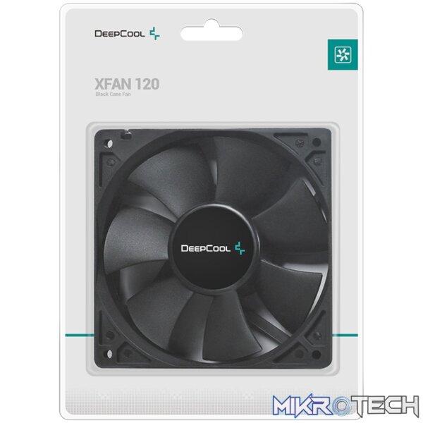DeepCool XFAN 120mm Case Fan - Black - Image 4