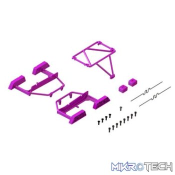 Desert Truck Body Roll Cage Set (Purple) - GROM