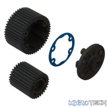 Diff Case and Idler Gear Set (47/29T 0.8M)