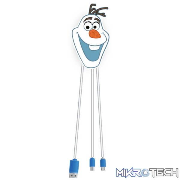 Disney 3-in-1 Charging Cable - Frozen II Disney 3-in-1 Charging Cable - Frozen II