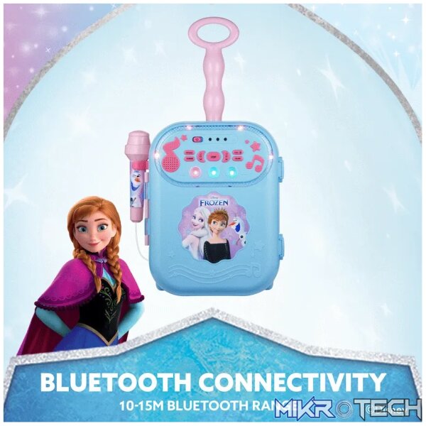 Disney Frozen Bluetooth Wheely Karaoke Machine - Image 8