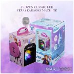 Disney Frozen Classic LED Stars Karaoke Machine with Microphone - Image 11