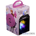 Disney Frozen Classic LED Stars Karaoke Machine with Microphone - Image 4