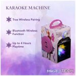 Disney Frozen Classic LED Stars Karaoke Machine with Microphone - Image 7