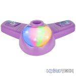 Disney Frozen Double Karaoke Mic Stand with Colourful Lights - Image 2