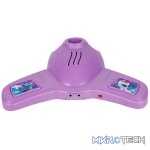 Disney Frozen Double Karaoke Mic Stand with Colourful Lights - Image 5